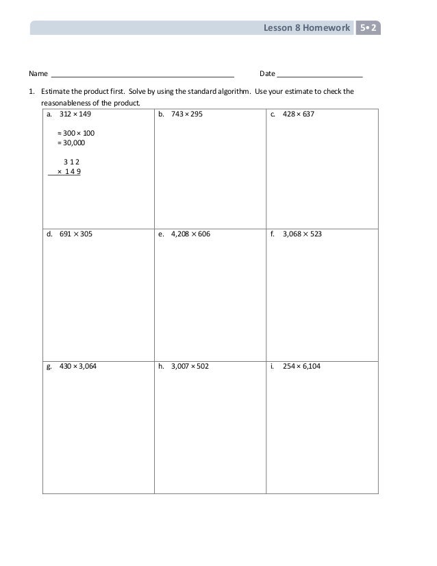 eureka math lesson 14 homework answer key grade 5