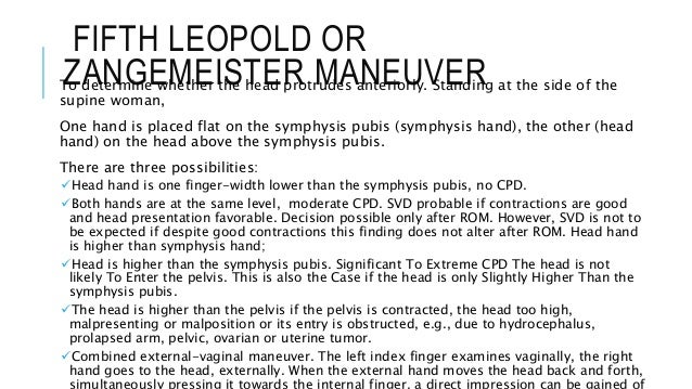 leopold maneuver