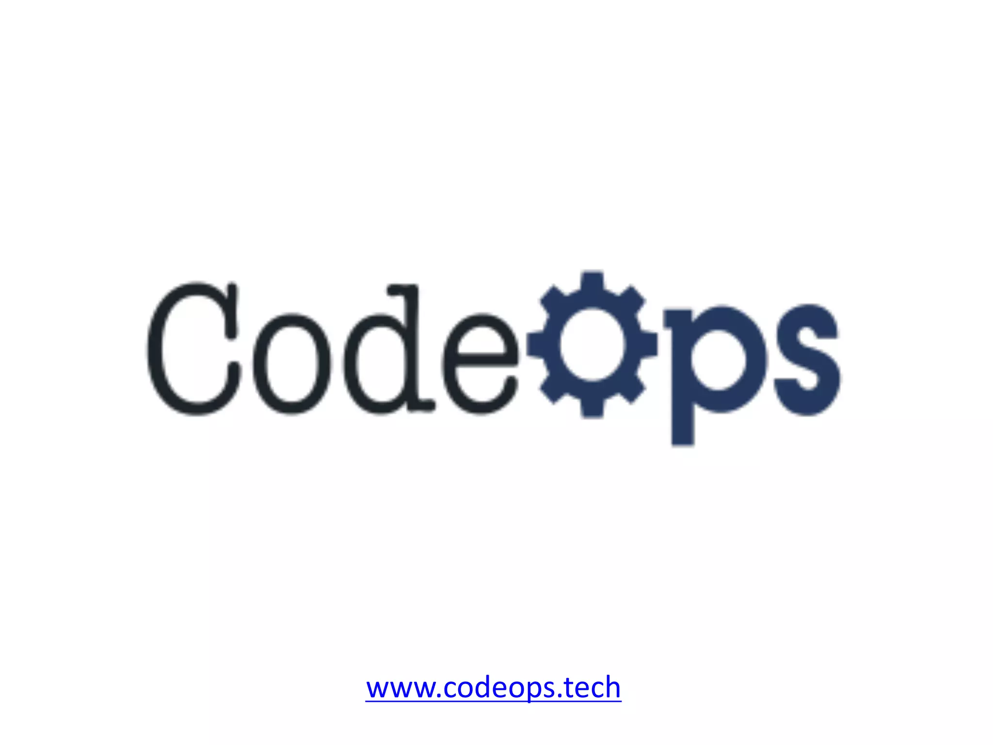www.codeops.tech
 
