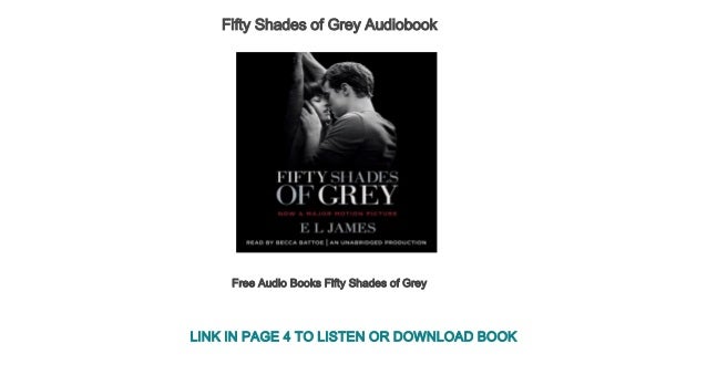 Free Audio Books Fifty Shades Of Grey