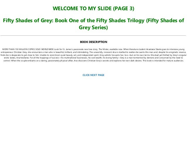 Free Download Fifty Shades Of Grey Book One Of The Fifty Shades Tr Free Download Fifty Shades Of Grey Book One Of The Fifty Shades Tr