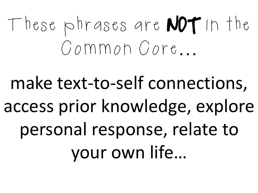 Fifty Shades of the Common Core ELA