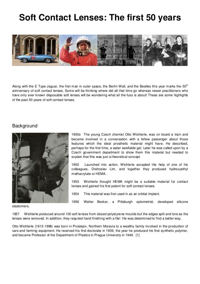 fifty years of contact