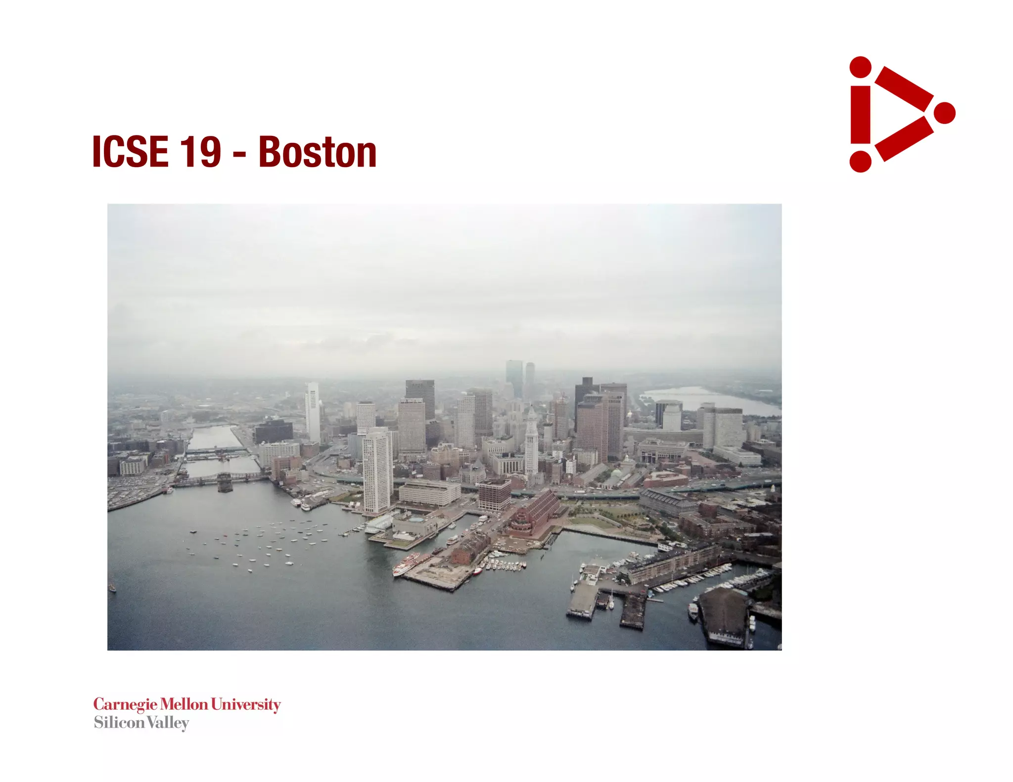 ICSE 19 - Boston
 