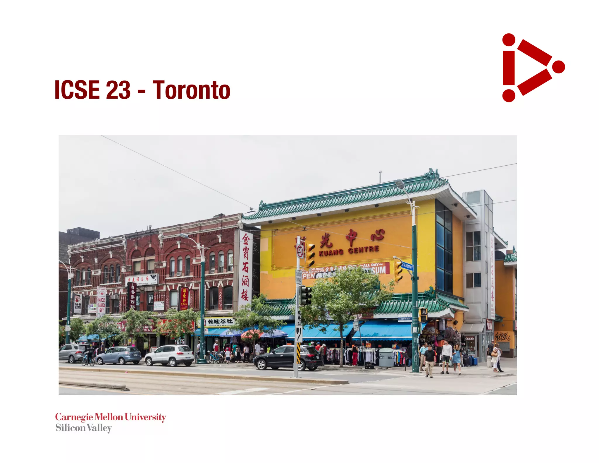 ICSE 23 - Toronto
 
