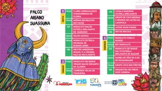 Programação do FIG 2023