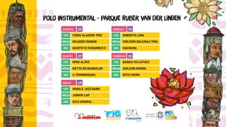 Programação do FIG 2023