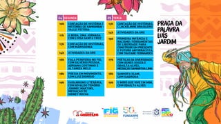 Programação do FIG 2023