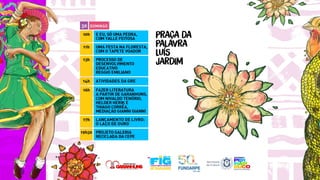 Programação do FIG 2023