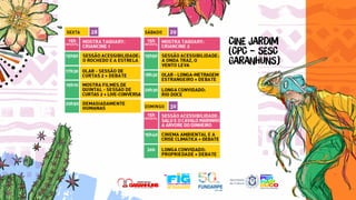 Programação do FIG 2023