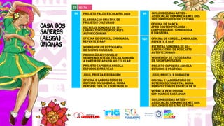 Programação do FIG 2023