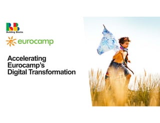 Accelerating
Eurocamp’s
Digital Transformation
Building Blocks
 