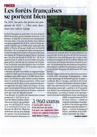 Figaro forêts françaises