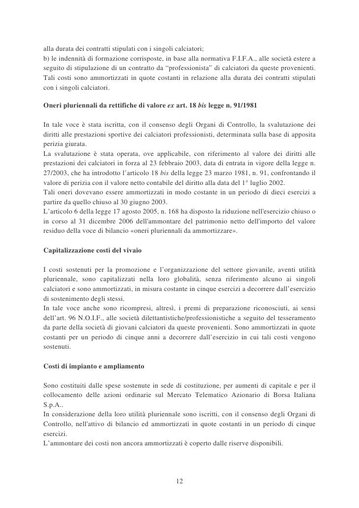 Perizia Rivalutazione Quote Fac Simile