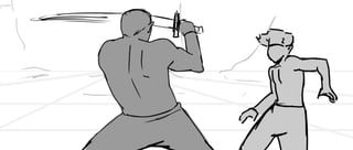 STORYBOARD- Fight Sequence Scene | PDF