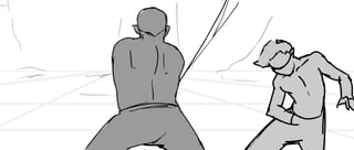 STORYBOARD- Fight Sequence Scene | PDF