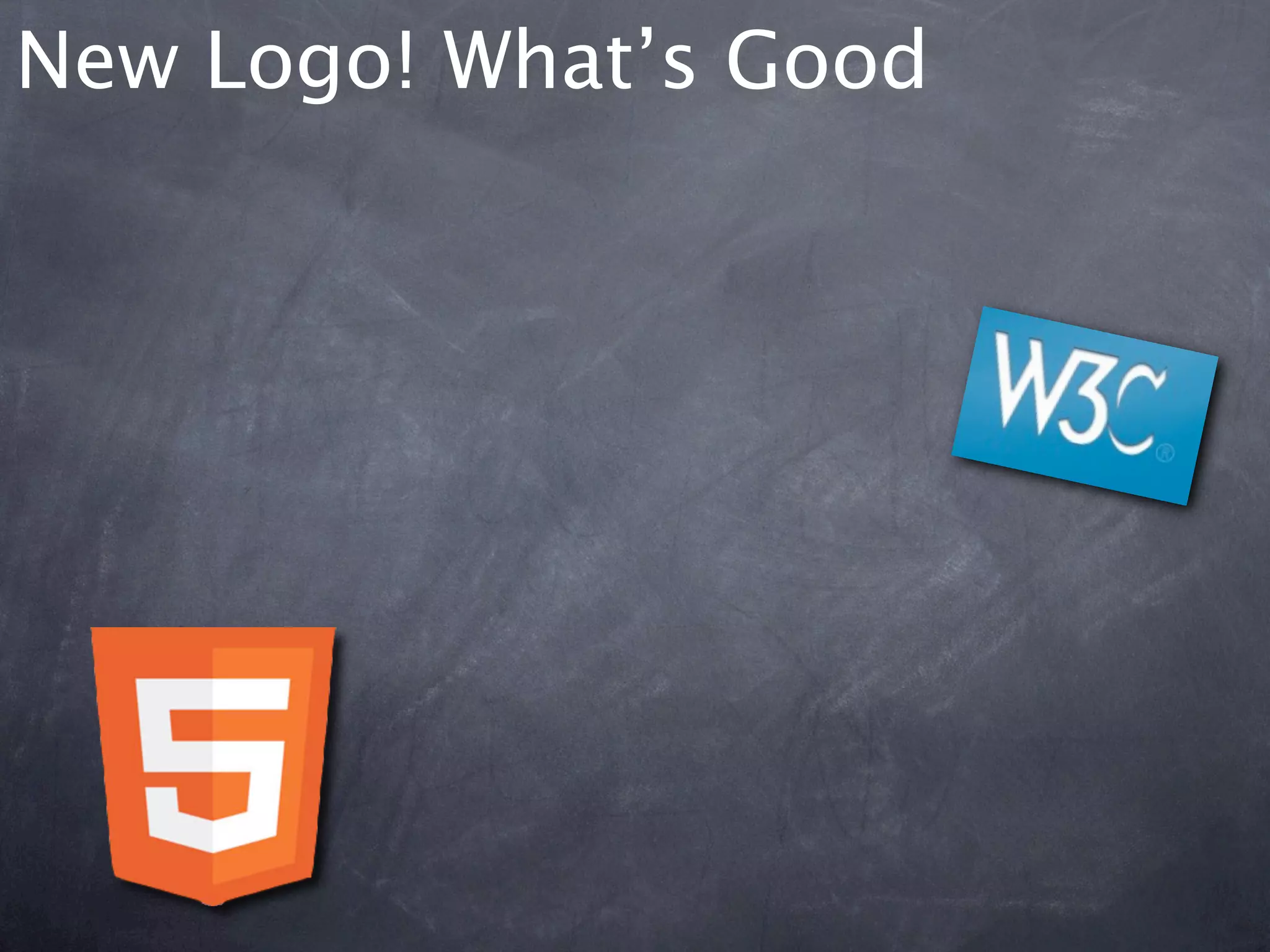 New Logo! What’s Good
 