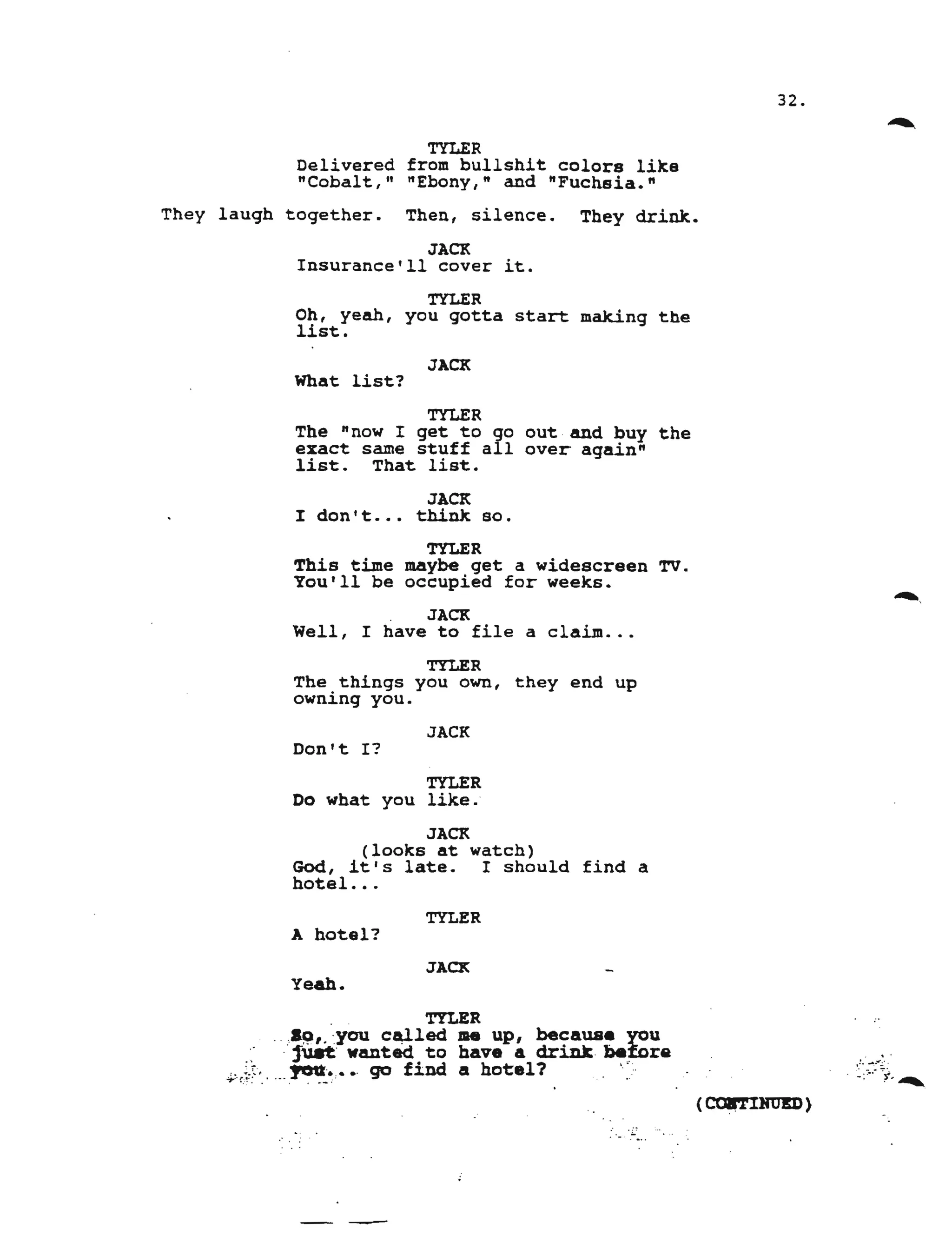 Fightclub script