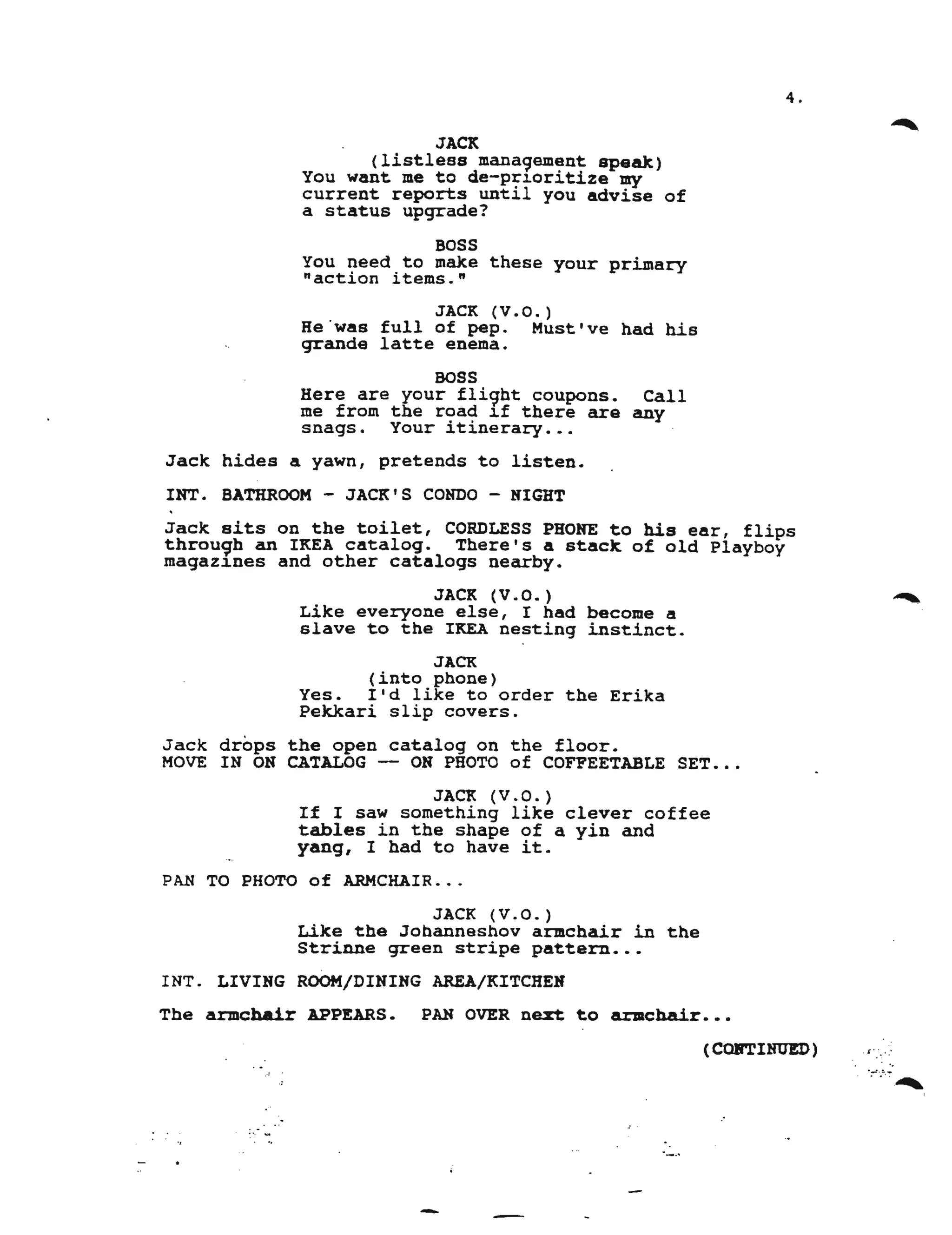 Fightclub script