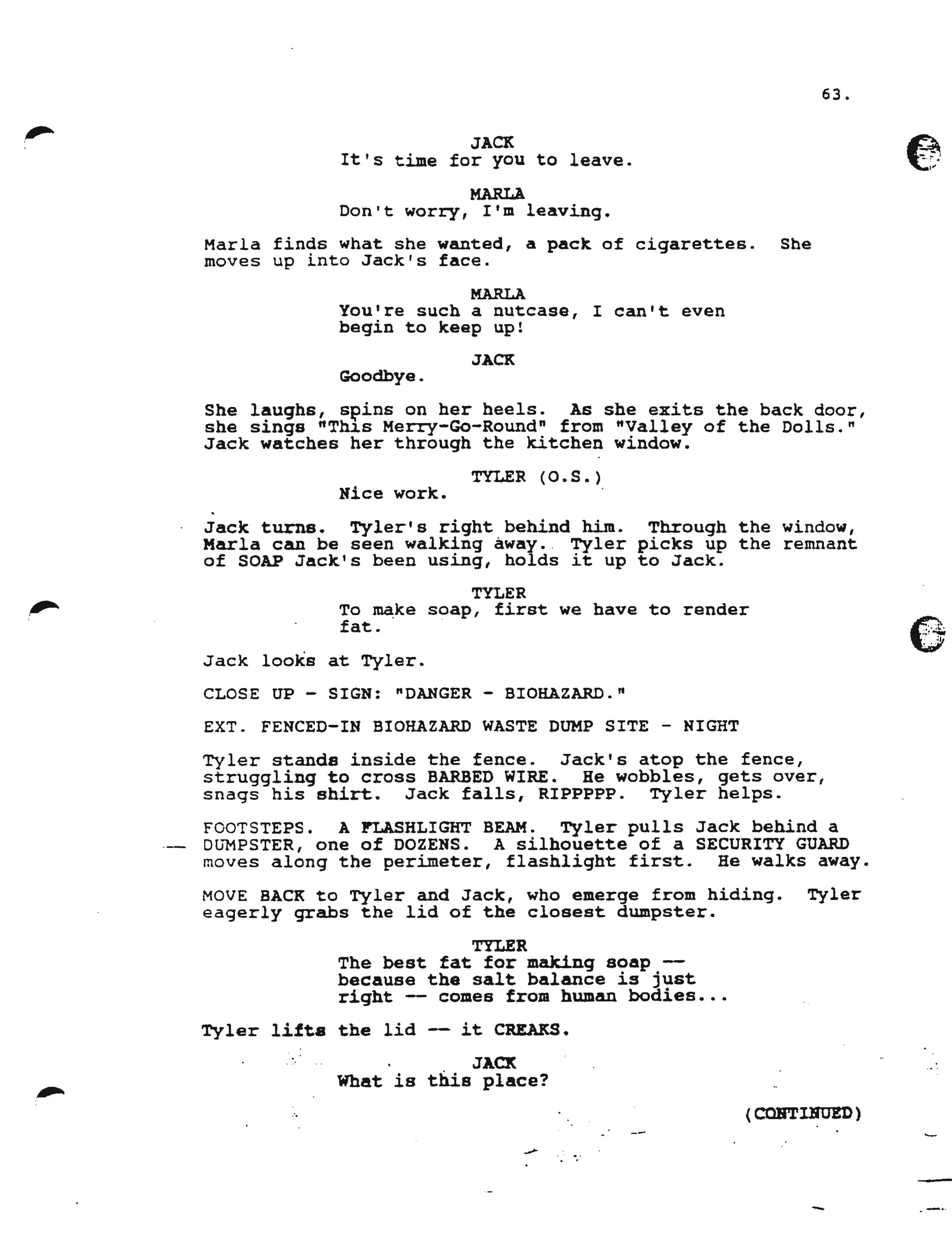 Fightclub script