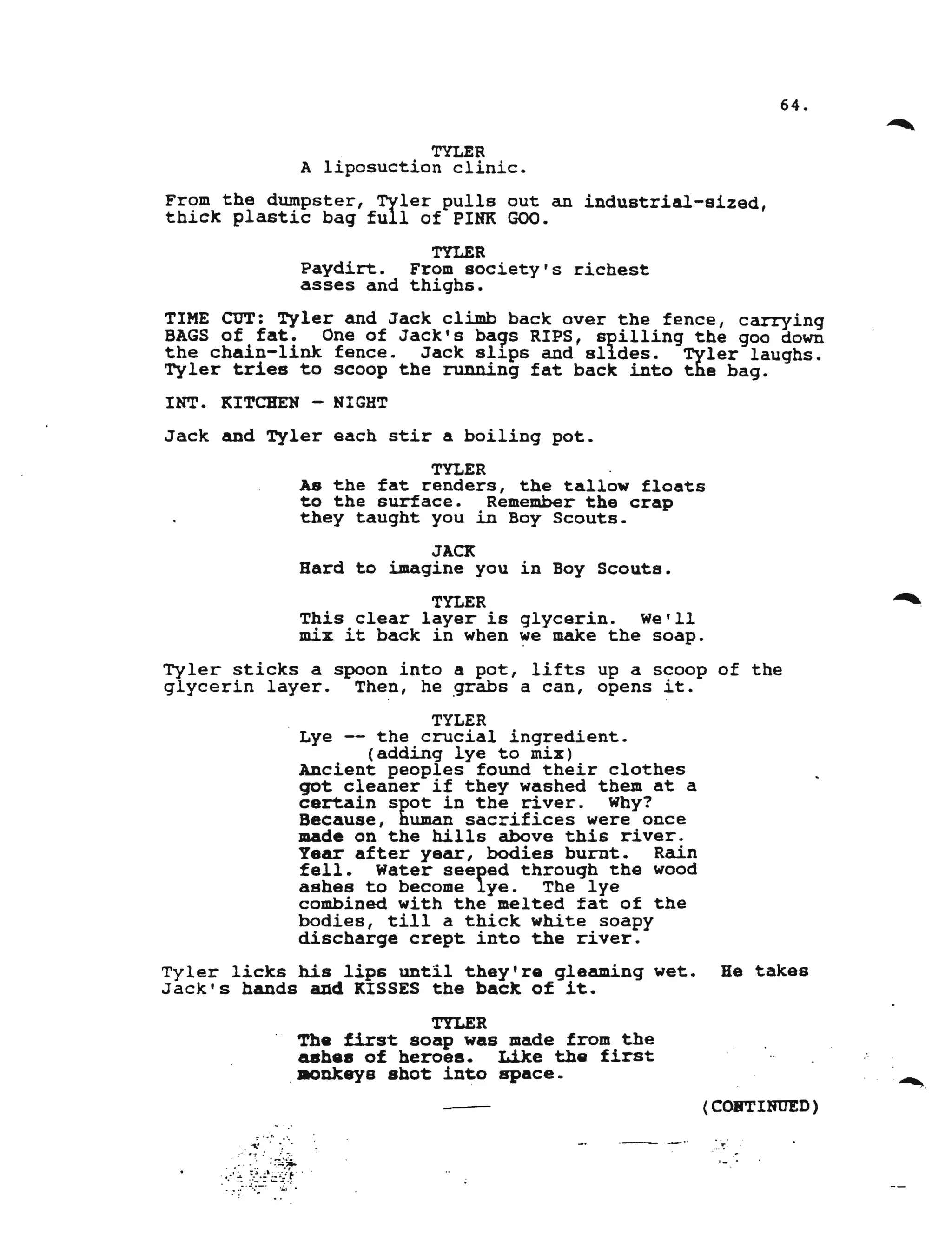 Fightclub script