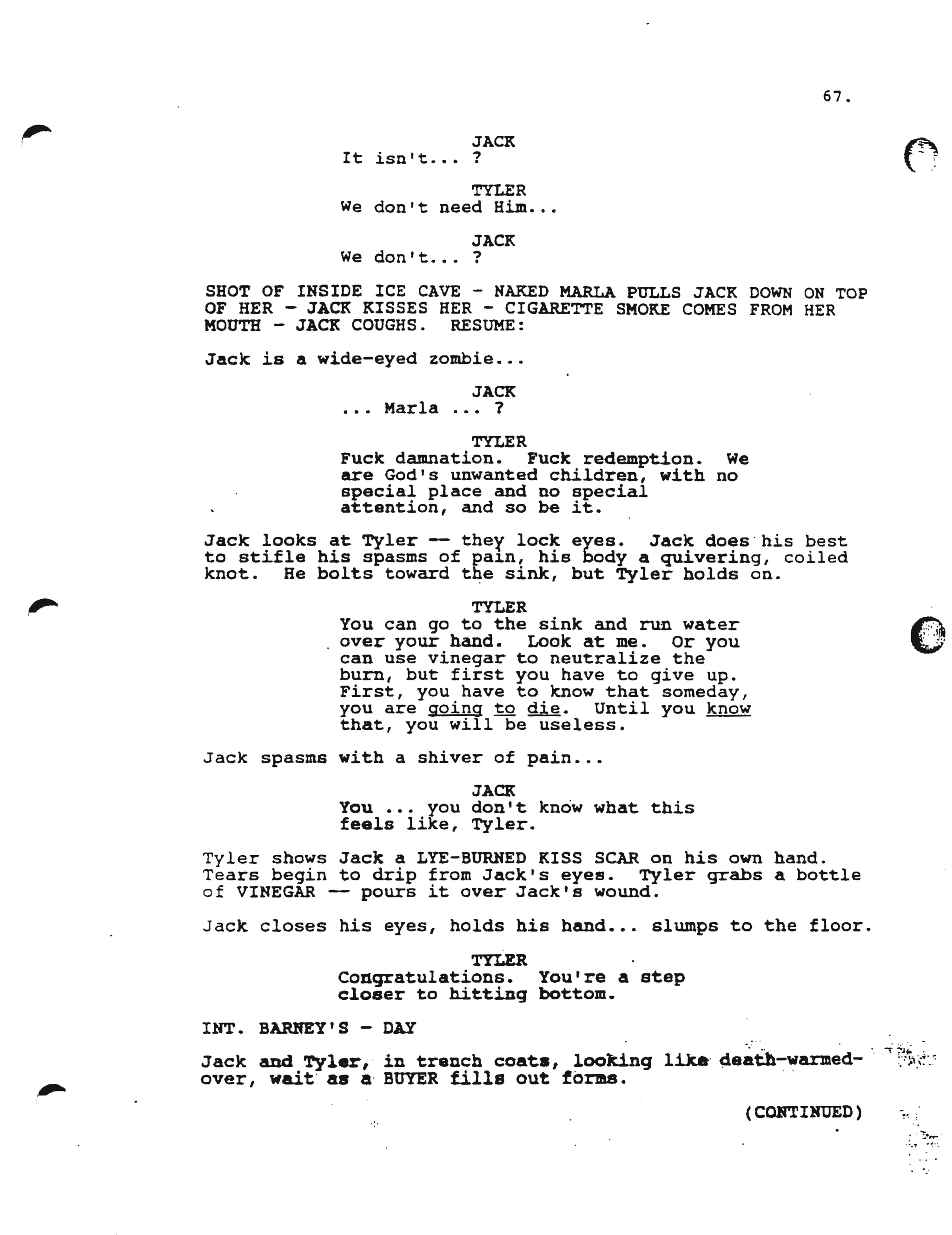 Fightclub script