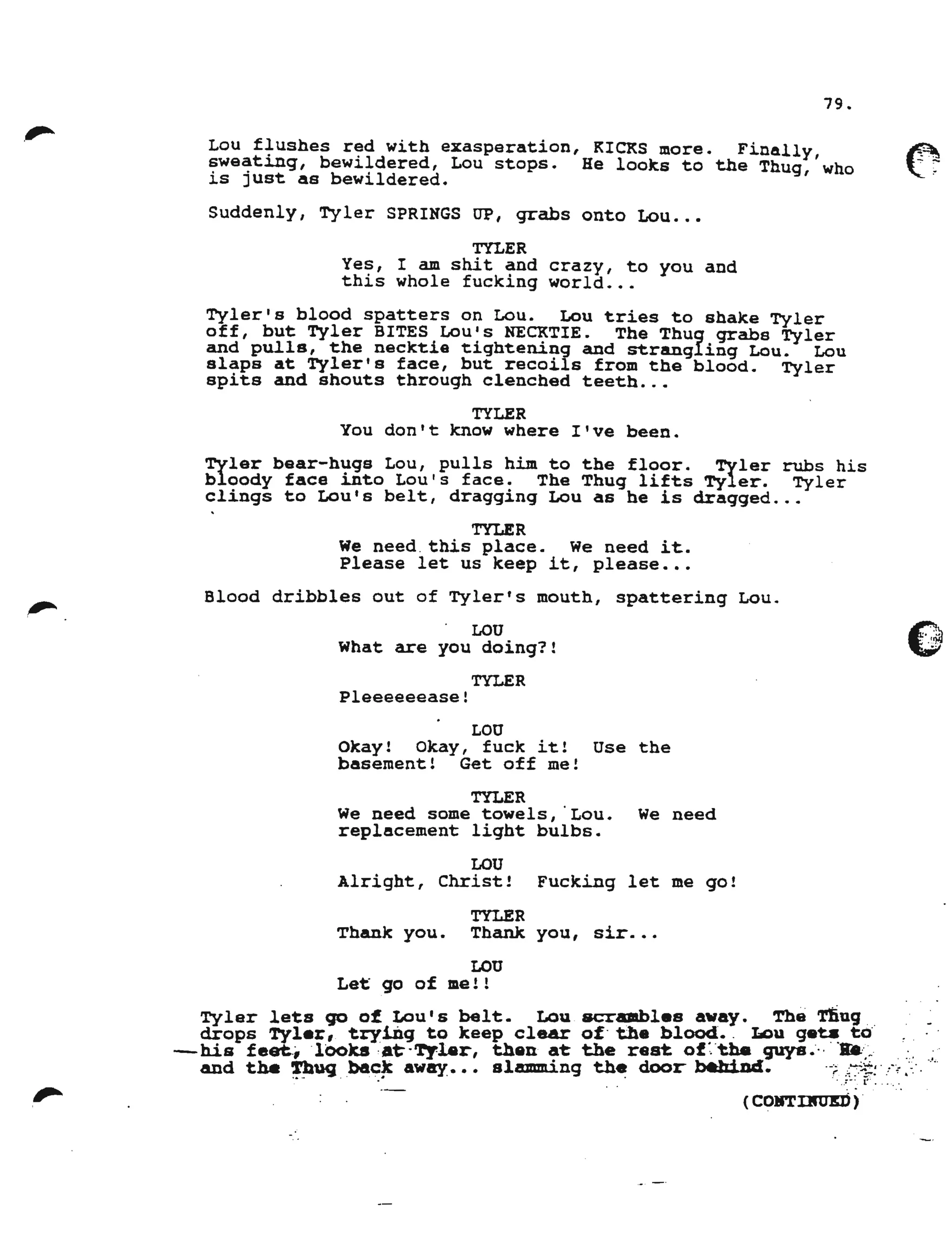 Fightclub script