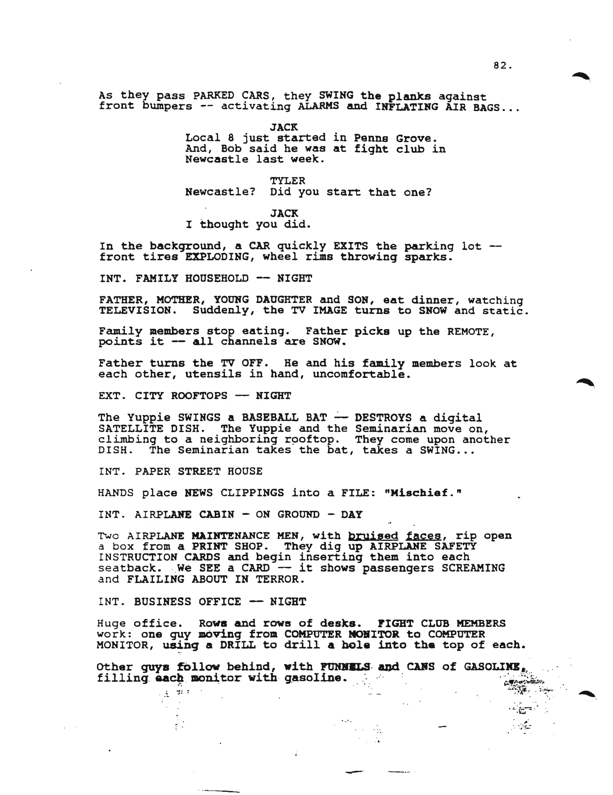 Fightclub script