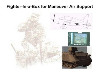 Fighter-In-a-Box for Maneuver Air Support
 