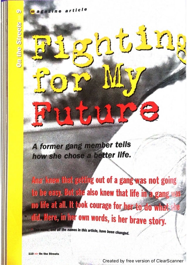 Fighting For My Future