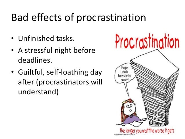 The Impact Of Procrastination On Students Academic Performance