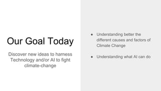 Fighting climate change using ai | PPTX