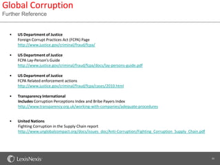 Fighting Corruption in the Supply Chain | PDF