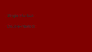 Preaction System
Single-interlock
Double-interlock
 