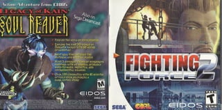 Fighting force 2 manual dreamcast ntsc