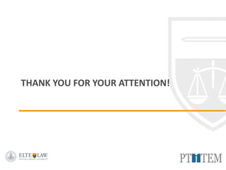 THANK YOU FOR YOUR ATTENTION!
 