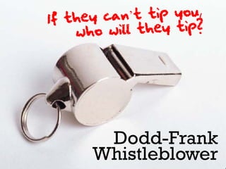 Dodd-Frank
Whistleblower
 
