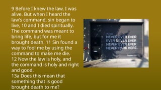 Commanded By Fools Fight the victorious battle Romans 7.pptx