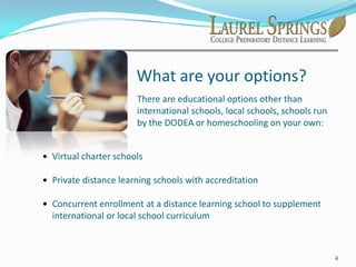 Relocation requires children to adapt to a new country, home and school all at the same time.3