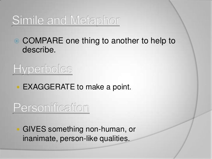 Figurative Language in Songs