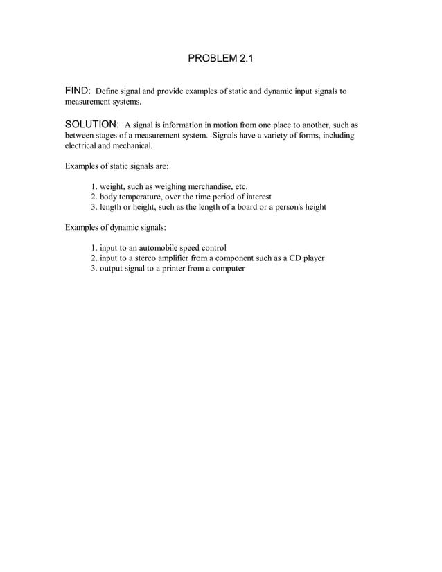 Theory and design for mechanical measurements solutions manual figliola