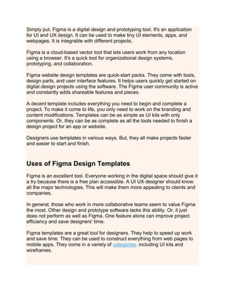 Free Figma Website Templates from uibarn | DOCX