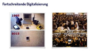 Fortschreitende Digitalisierung
 