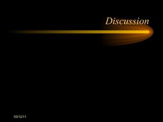 Discussion 03/12/11 