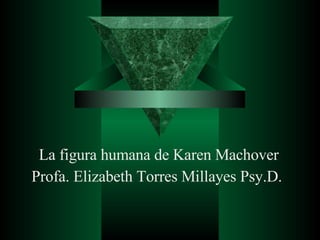 La figura humana de Karen Machover Profa. Elizabeth Torres Millayes Psy.D.  
