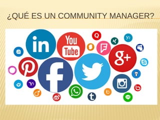 ¿QUÉ ES UN COMMUNITY MANAGER?
 