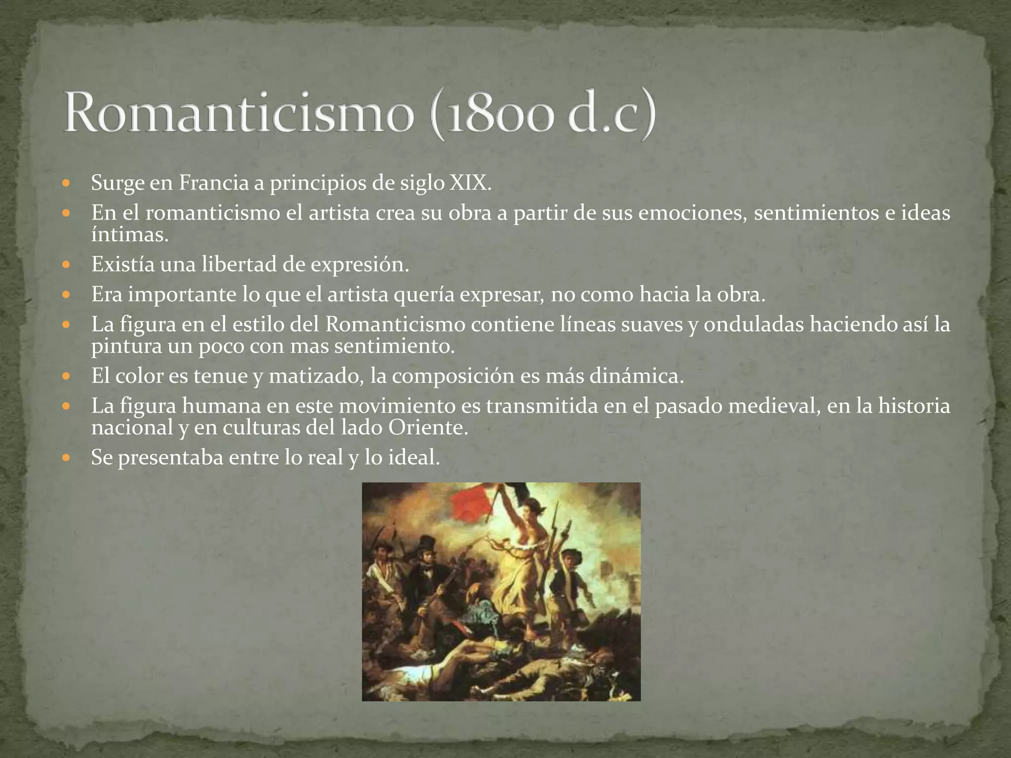 Figura humana en el arte a través de la historia | PPTX
