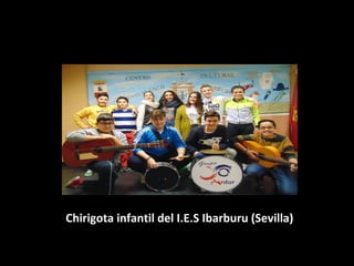 Chirigota infantil del I.E.S Ibarburu (Sevilla)