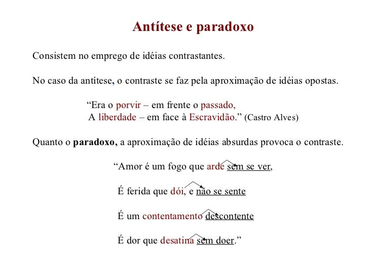 O Que Significa Paradoxo Na Lingua Portuguesa