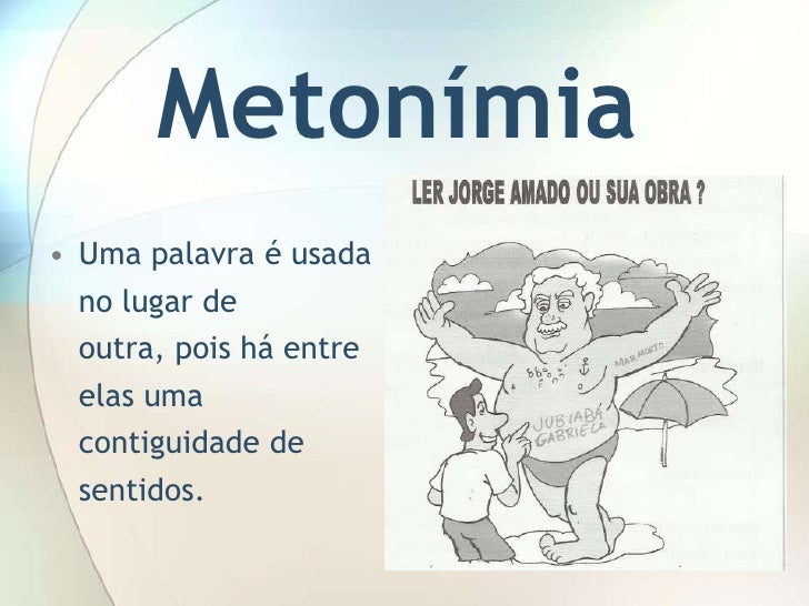 Metonimia Figuras De Linguagem – Metonímia O Que É – TWYPA
